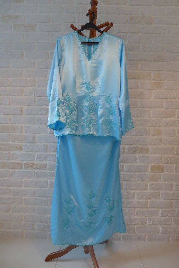 Baju Kurung (Baby Blue)